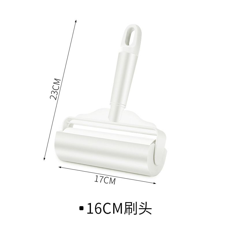 Picture of Hair Stick Roller Long Pole Large Hair Removal Sticky Bed Floor Hair Cleaning Artifact Dust Roller Stained Hair Roller Brush