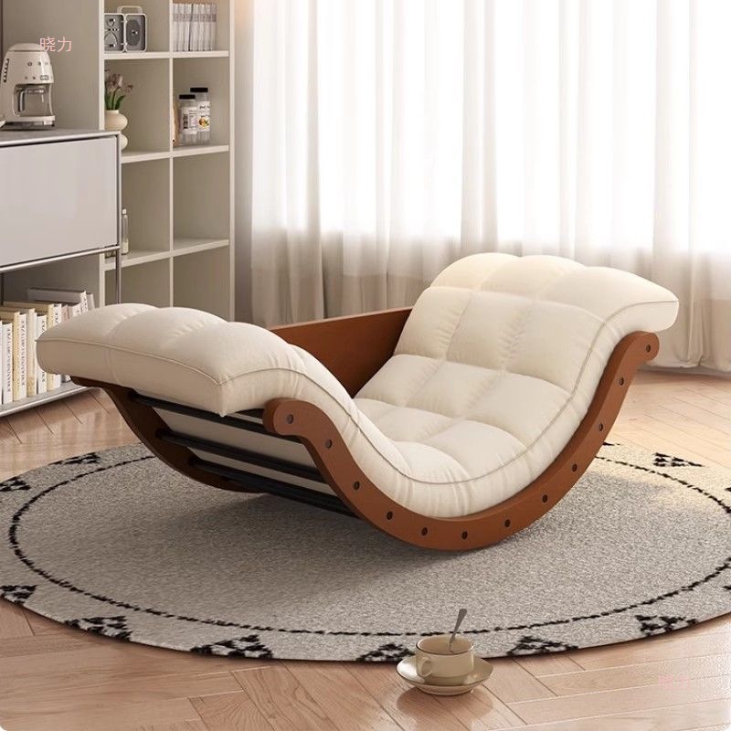 Banana Boat Lazy Sofa Rocker Multifunctional Moon Rocker Living Room Balcony Lounge Chair Chair Bed