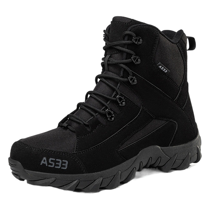 New Factory Wholesale Outdoor Sports Training Combat Boots Comfortable Breathable Tactical Mountaineering Boots for Men and Women