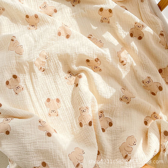 Picture of Gauze Blanket Holding Quilt Cotton Bath Towel Newborn Supplies Class A Baby Bag Single Bag for Newborn Infants