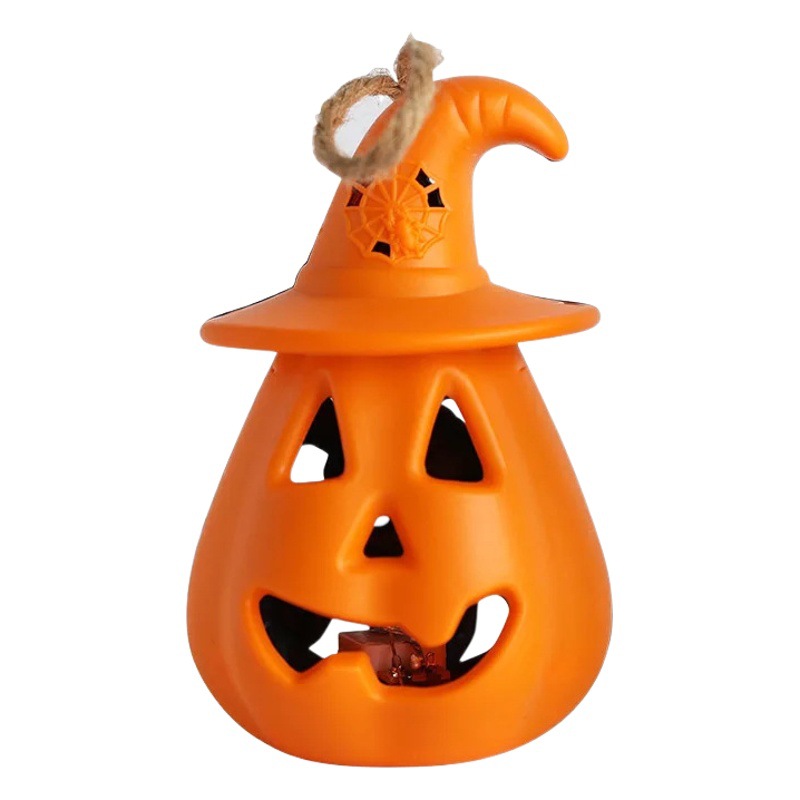 Halloween pumpkin lamp LED skull portable lantern party funny atmosphere props decoration supplies