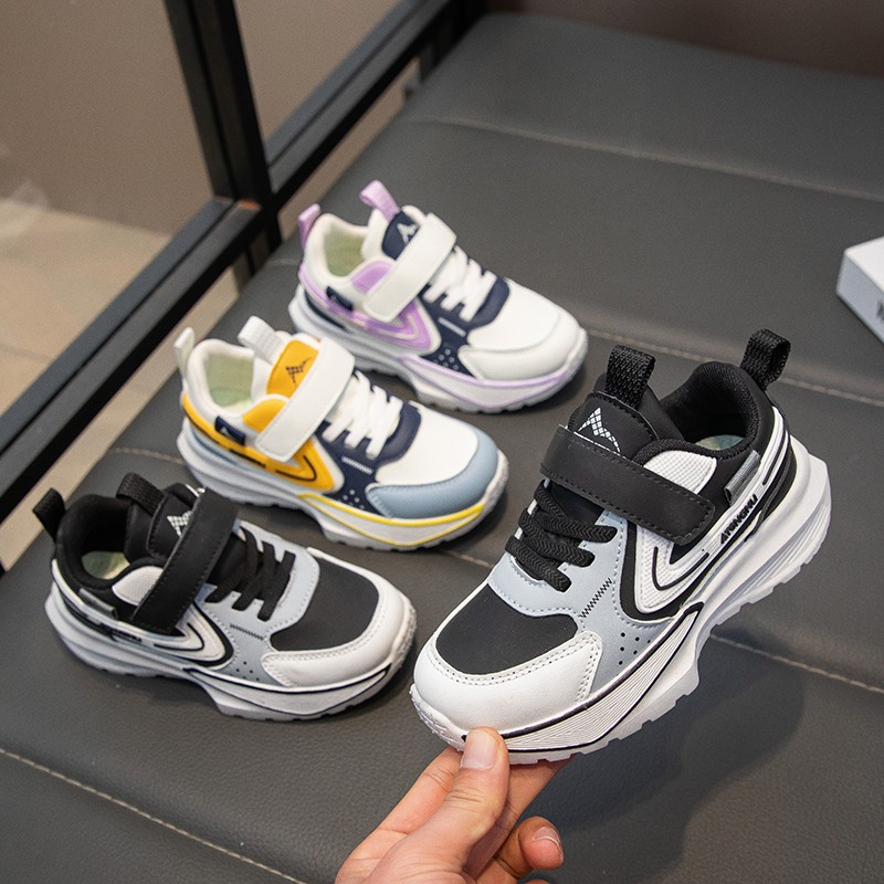 Spring 2025 New Children's Torre Shoes Fashionable All-match Boys' sneaker Lightweight Breathable Single Mesh Girls' Running Shoes