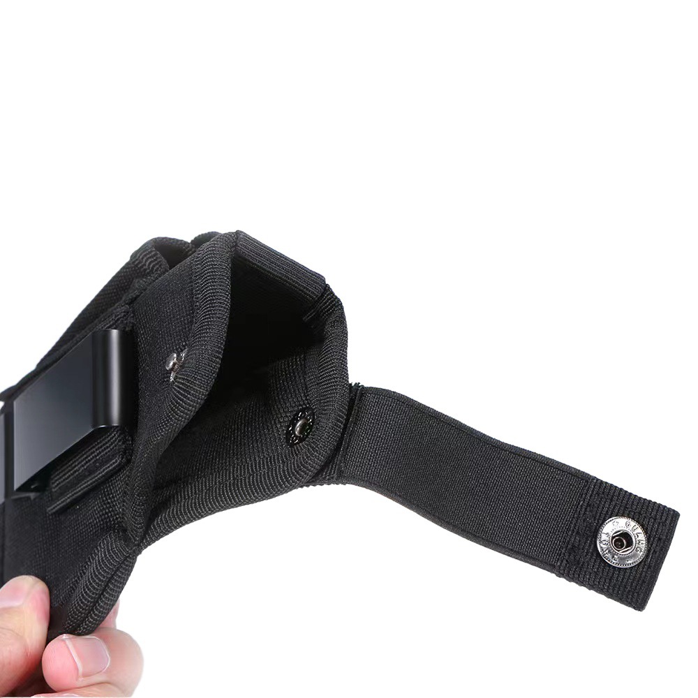 Tactical Left and Right Interchange Invisible Cover Universal Small Waist Cover Outdoor CS Field Multifunctional Waist Cover Accessory Bag