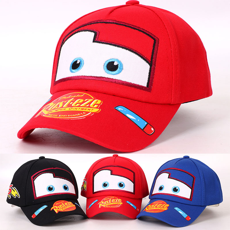 Picture of AliExpress Cross-border European and American Cap Children's Hat Spring and Summer Leisure Cartoon Car Story Sunscreen Baseball Cap