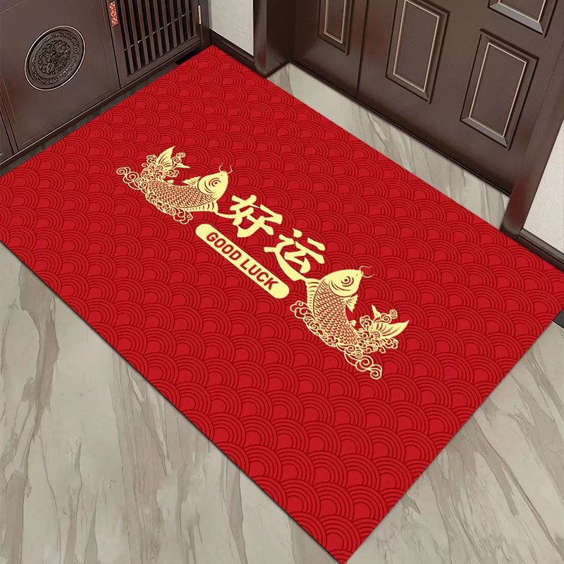 Picture of Chinese-style entrance door mat entrance door mat entrance non-slip mat home carpet entrance door