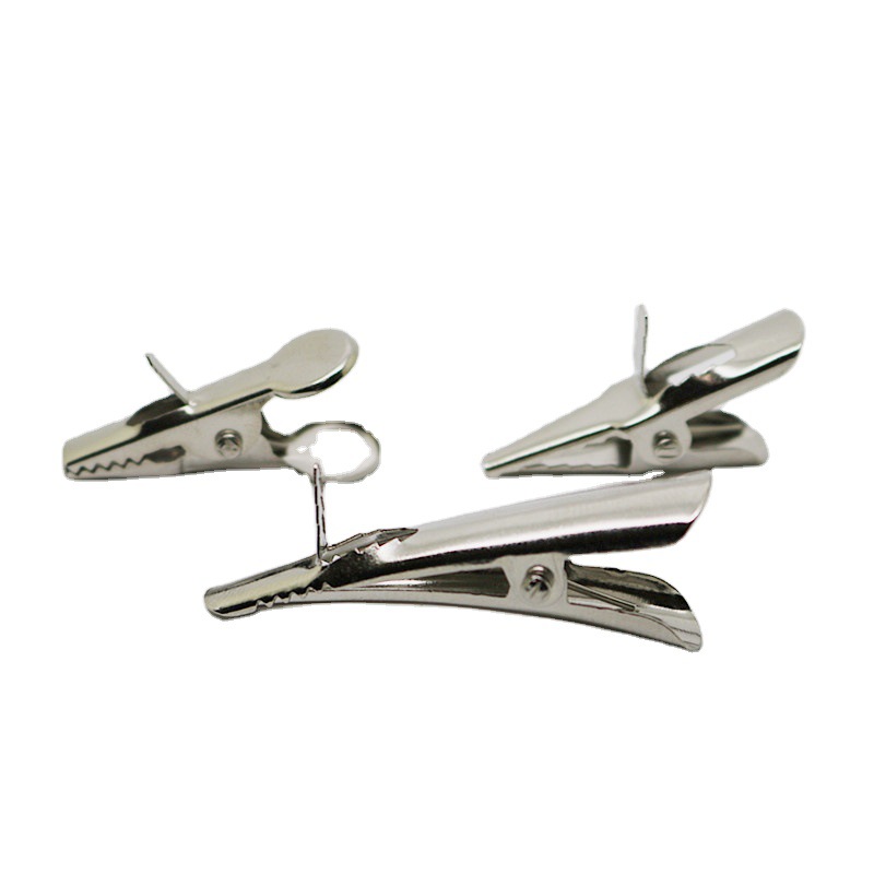 Picture of Factory Direct Sales Christmas Hair Clips Duckbill Clips Bird Crafts Hair Clips Christmas Flower Clips Metal Clips