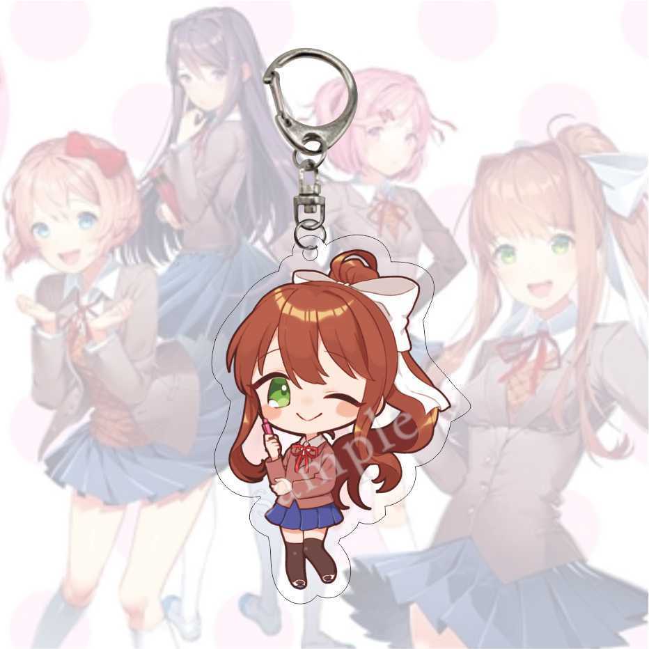 Picture of Heartbeat literature department desktop decoration campus jewelry keychain