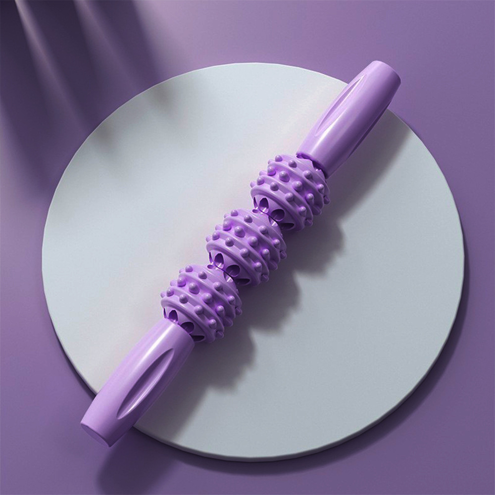 Picture of Massage Stick, Mace, Roller, Fitness Fascia Stick, Leg Muscle Relaxation Roller, Calf Yoga Stretching