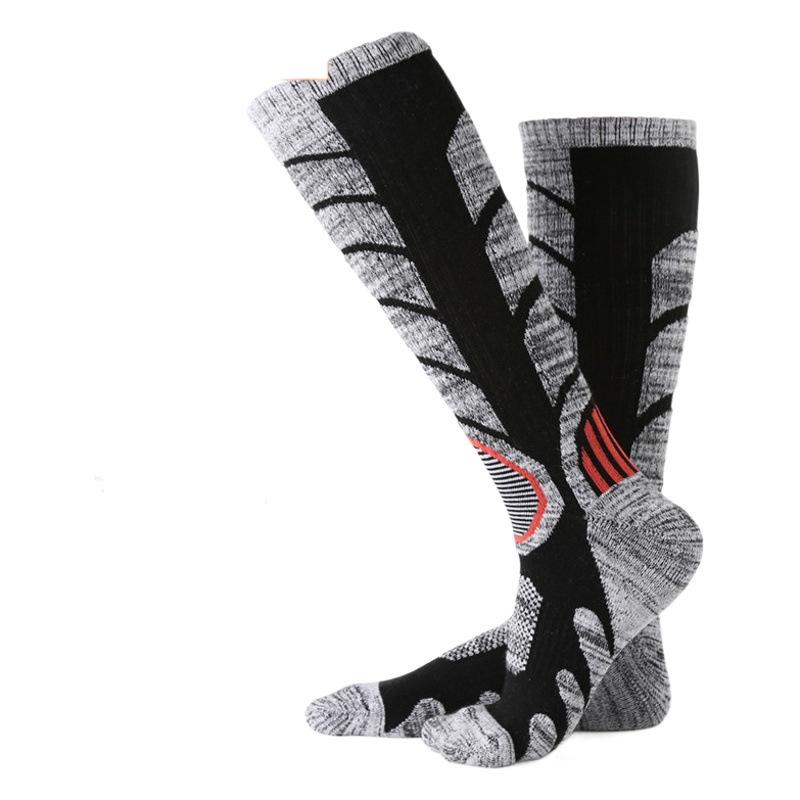 Autumn and winter new mountaineering socks hiking socks long ski socks thick towel bottom sports socks RB3301