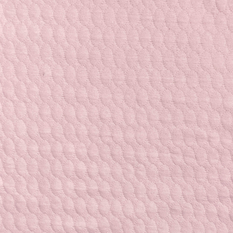 Picture of Oval jacquard air layer fabric autumn and winter baby sweater fashion climbing clothing sleeping bag fabric cotton silk on both sides