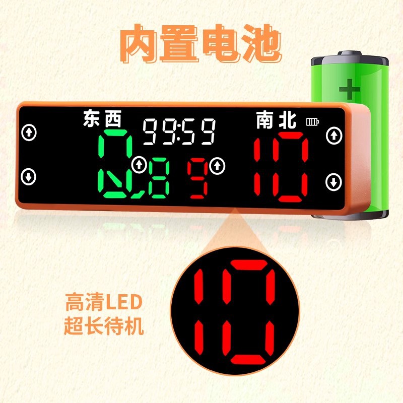 Picture of Electronic Egg Scoreboard Egg Competition Special Mini LED Scorer Special Poker Card Scorer Scorer
