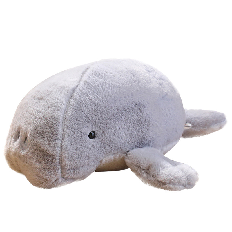 Picture of Bobbi Bear Ocean Series Rabbit Hair Lie Posture Manatee Dugong Plush Aquarium Doll Cross-border Grasping Machine Doll Aquarium