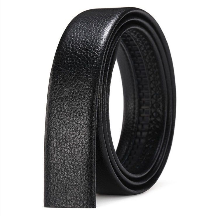 Picture of ceali kievr men's belt automatic buckle kangaroo belt pants belt TikTok fast hand online popular