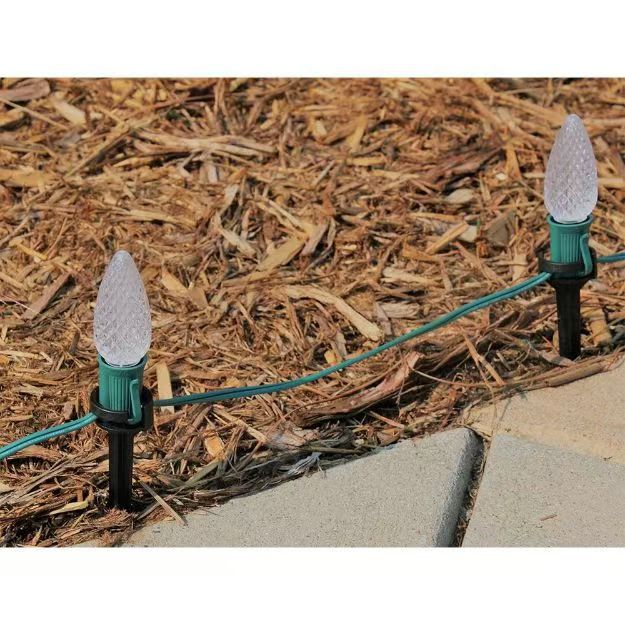 Picture of Christmas Courtyard Pile Outdoor Light Universal Christmas Light Pile Suitable for Small-Diameter Lawn Car Road Garden Outdoor Holiday