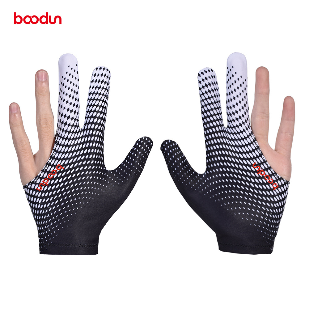 Picture of Cross-border New Billiards Gloves Three-finger Snooker Gloves High Elastic Sweat-absorbent Wear-resistant Billiards Gloves Single Pack
