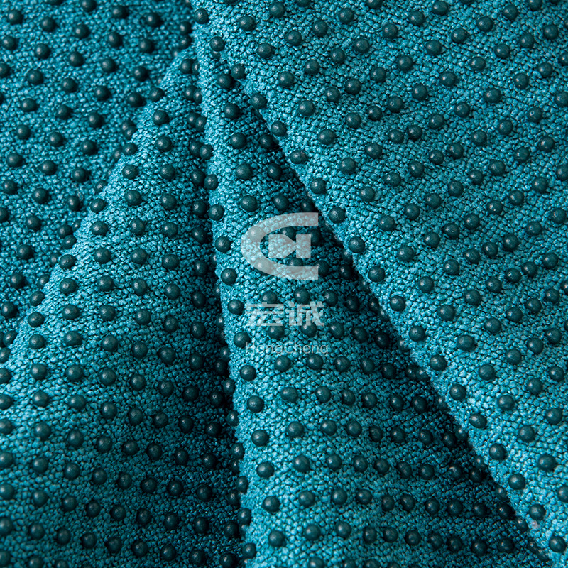 pvc dot ant cloth floor mat towel drop plastic processing yoga mat towel fabric car seat mat anti-slip fabric