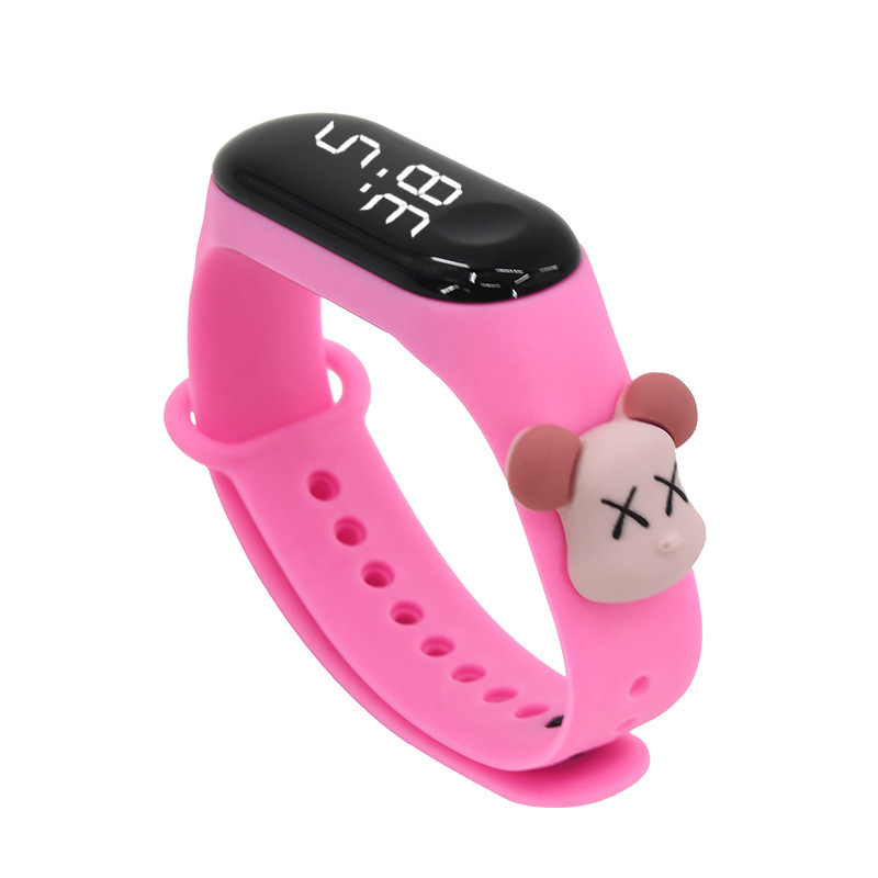 Picture of 2022 new LED M3 doll watch electronic watch student waterproof bracelet children's touch watch a generation of hair