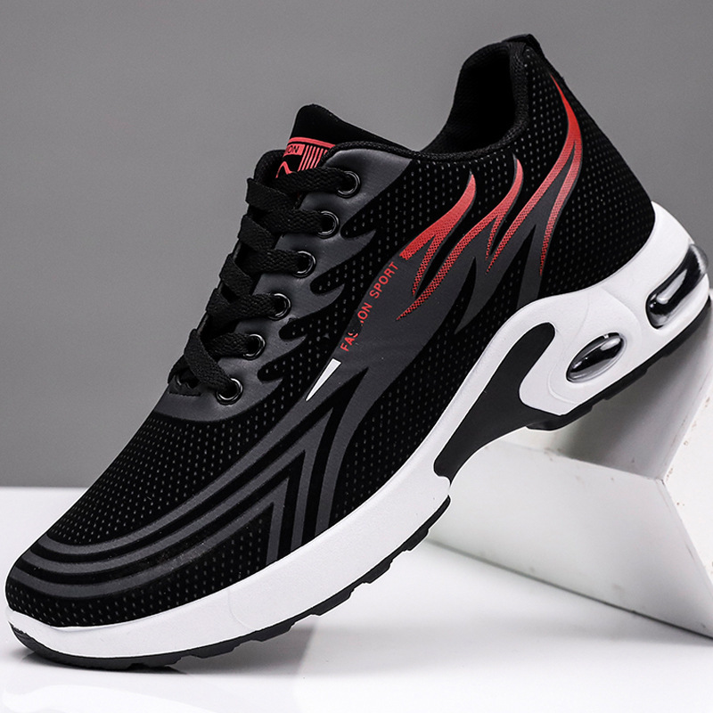 Men's fashion Korean fashion men's shoes spring and summer men's shoes cross-border wholesale breathable thick-soled sports insoles shoes