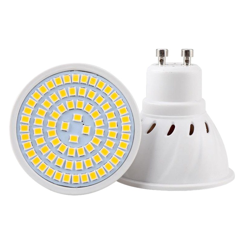 led lamp Cup 2835SMD48 beads 60 beads 80 beads GU10E27MR16E14 plastic lamp Cup foreign trade explosions best selling