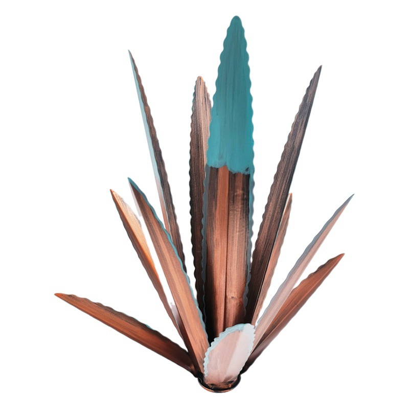 New cross-border agave iron ornaments creative outdoor Garden decoration simulation Tequila Garden Art