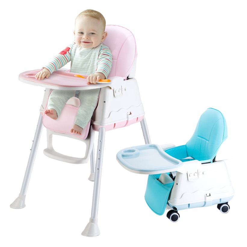 Baby dining chair dining multifunctional foldable baby chair household portable baby dining table seat children dining table