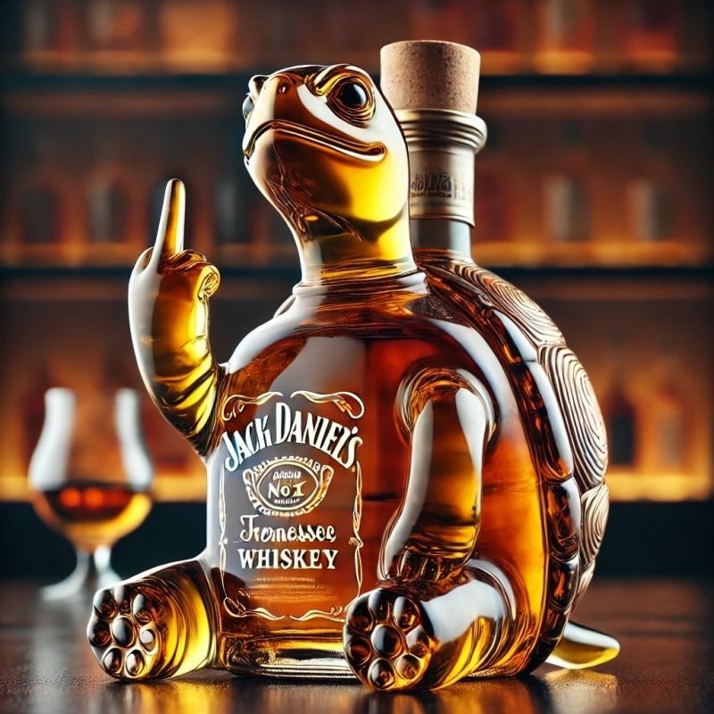 Independent Station New Animal Whisky Bottle Animal Whiskey Bottle Whisky Cross Border Ornaments