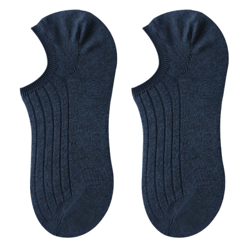 Low-cut invisible socks cotton men's socks summer thin combed cotton men's socks socks Deodorant Cotton socks cotton wholesale