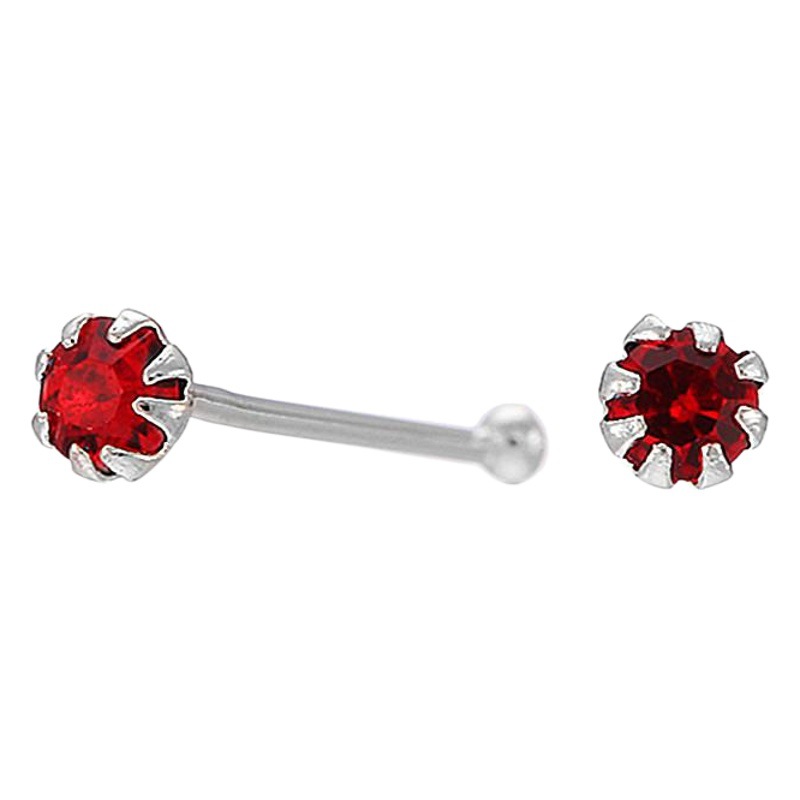 Europe and the United States New puncture nose nail color sunflower silver nose nail unisex wish cross-border supply