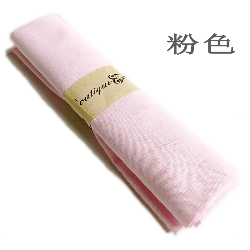 Picture of Solid Color Polyester Cotton Fabric Handmade Pure Cotton Pocket Wrapping Fabric Shirt Work Clothes Shooting Background Painted Fabric
