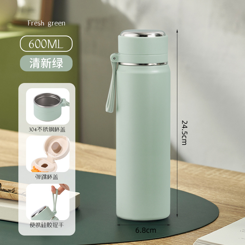 Picture of Wholesale Insulated Cups, Simple and Stylish 316 Stainless Steel Water Cups, Vacuum Bullet-Shaped Portable Large-Capacity Tea Cups