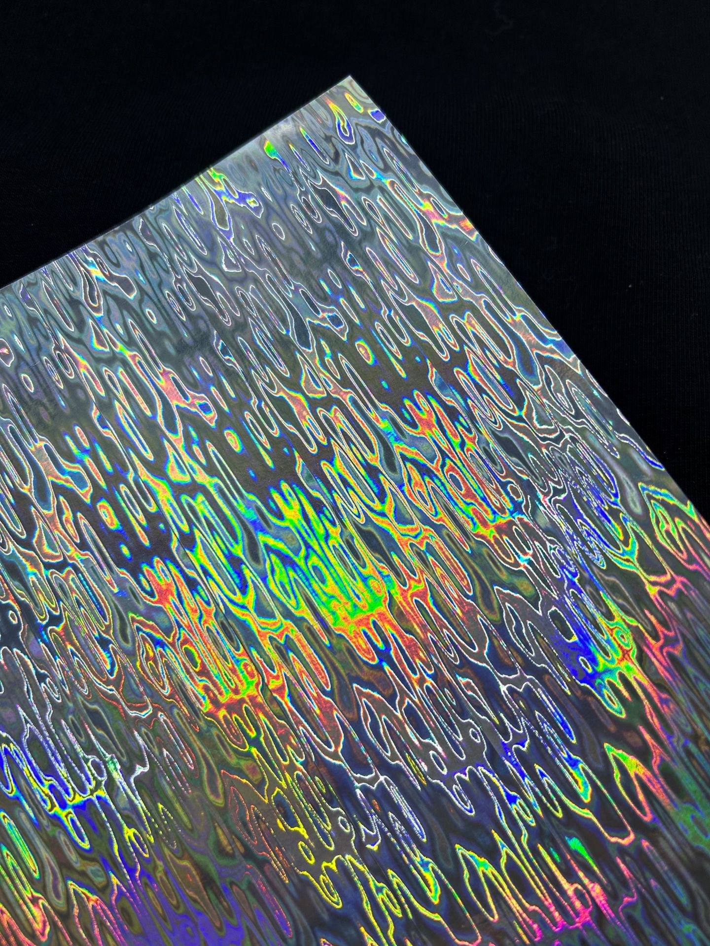 Picture of Double Flash Bar Special Paper Badge Special Base Paper Laser Carbopaper Series Handmade Special Paper 128g