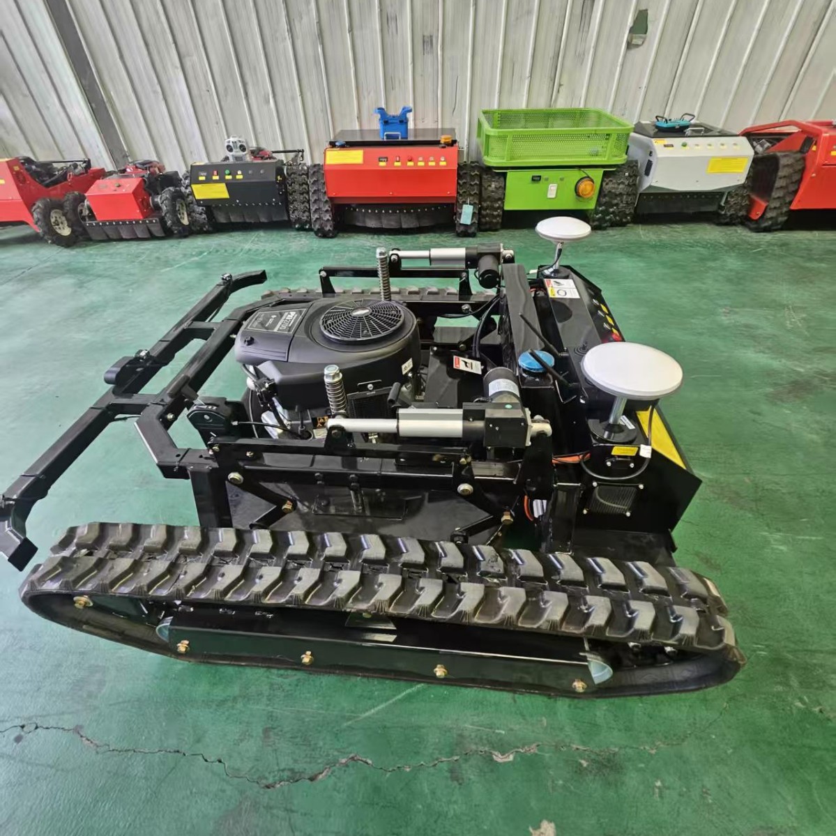 Exported to Russia Automatic Obstacle Avoidance Lawn Mower, Autonomous Lawn Mower, Remote Control Lawn Mower