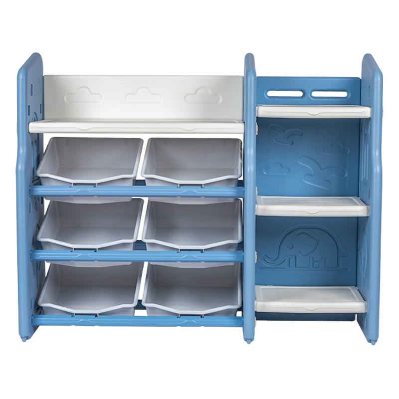 Picture of Export Children's Toy Storage Rack Large Capacity Super-large Baby Household Living Room Bookcase Multi-layer Storage Arrangement Cabinet