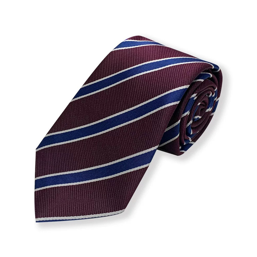 Picture of striped hand tie tie jk unisex japanese college style student shirt uniform dk casual necktie