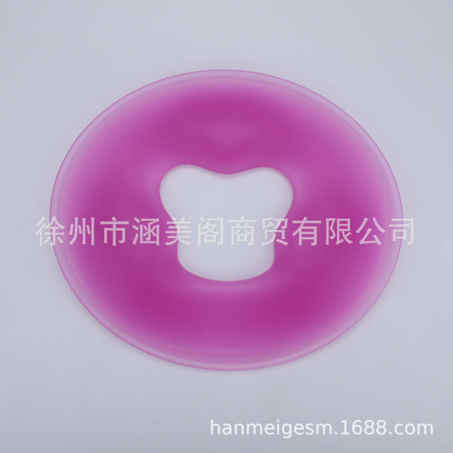 Picture of Factory Wholesale Hard Bottom Round Beauty Salon Face Pillow Washable Waterproof Pillow Soft Pillow for Beauty Bed SPA Pillow