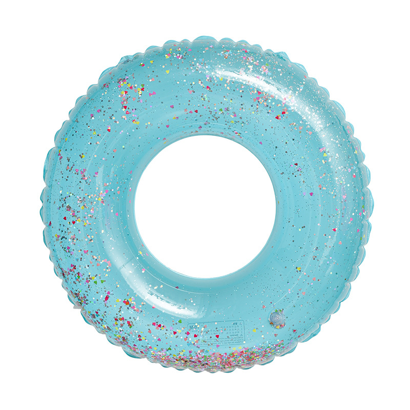 Picture of Factory wholesale thickened children's striped adult swimming ring inflatable underarm ring net red floating ring double airbag swimming ring