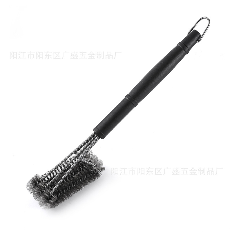 Picture of BBQ cross-border cleaning barbecue brush steel wire brush barbecue grill net Brush grill steel wire brush cleaning brush barbecue tools