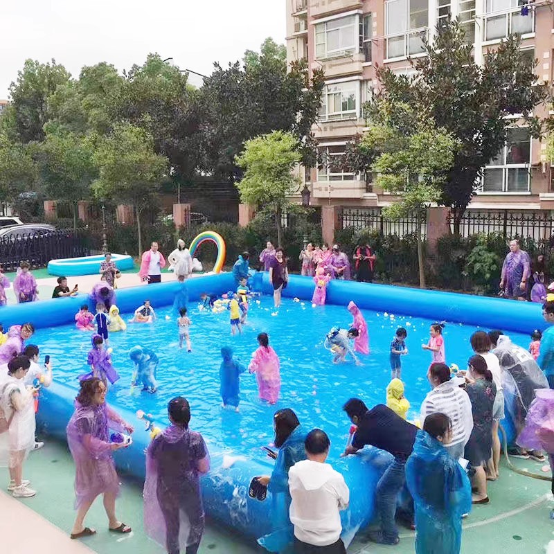 Inflatable pool kindergarten children's swimming pool Air model parent-child outdoor foam machine water park body intelligent fishing