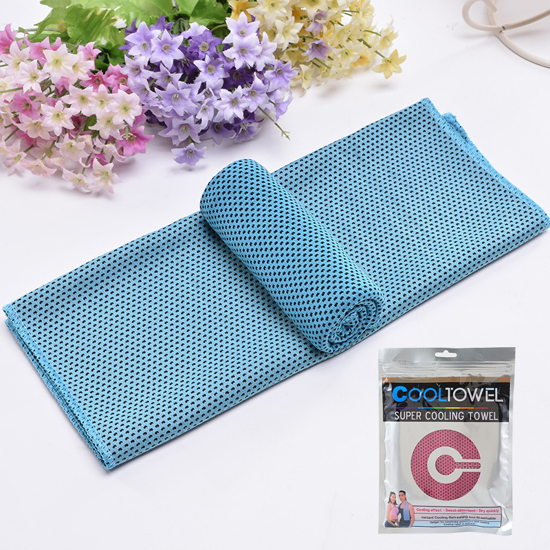 Picture of Summer Cold Towel Cross-Border Sports Towel Sweat-Absorbent Ice Silk Towel Ice Cold Towel Fitness Towel Can Be Customized