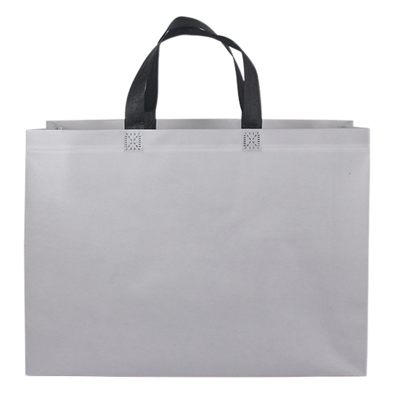 Spot color non-woven bag three-dimensional bag advertising non-woven bag hot pressing shoe box packaging bag wholesale