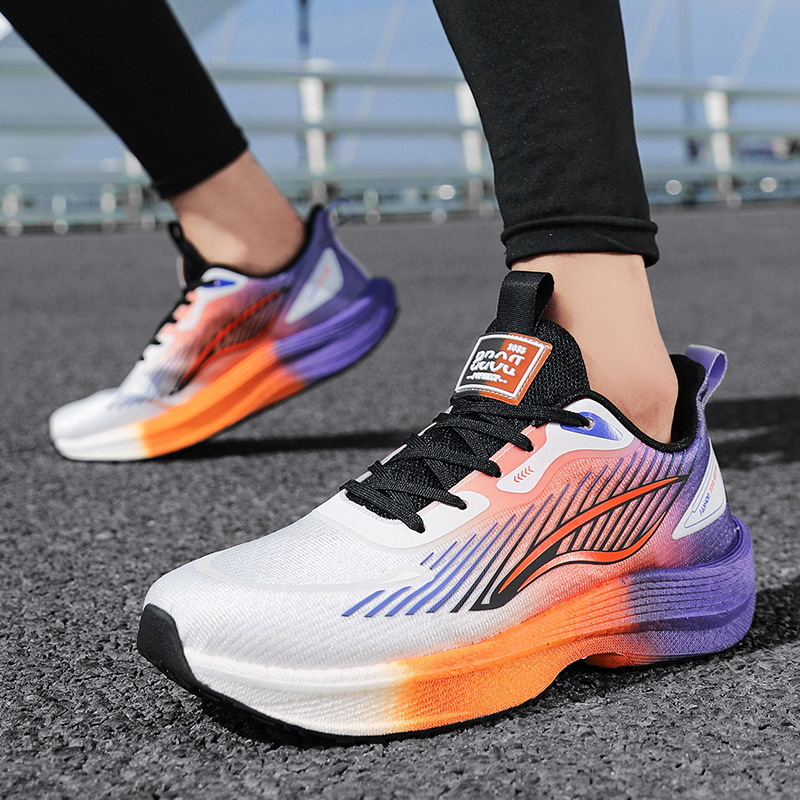Ultra-Light Running Shoes, Four-Season Sports Shoes, Women's Sports Running Shoes, Shock-Absorbing Soft-Soled Couple's Campus Shoes, Extra-Large Men's Shoes