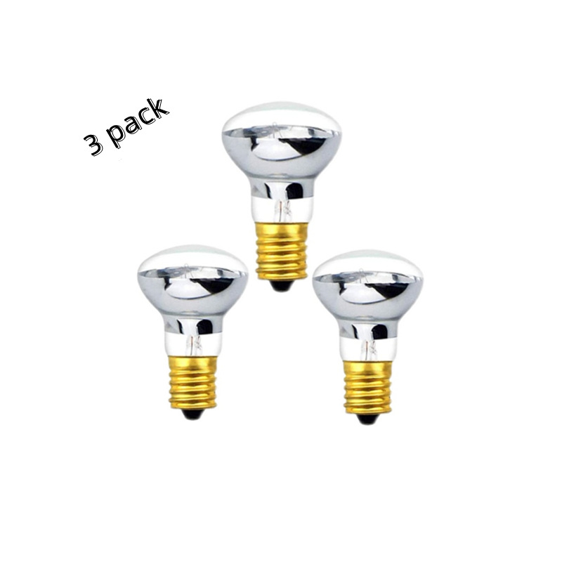 Picture of Lava Melt Wax Lamp Heating Bulb Us Standard R39E14E17 Reflective Spotlight Heating Bulb Cross-Border Best-Selling Set