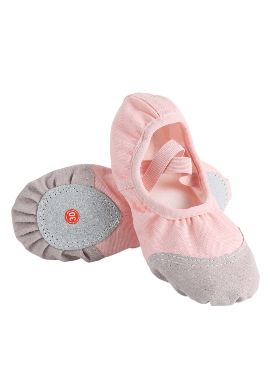 Picture of Manufacturer Wholesale Dance Shoes for Children and Girls Flesh-Colored Soft-Soled Adult Practice Shoes Non-Slip Yoga Dance Shoes Ballet Shoes
