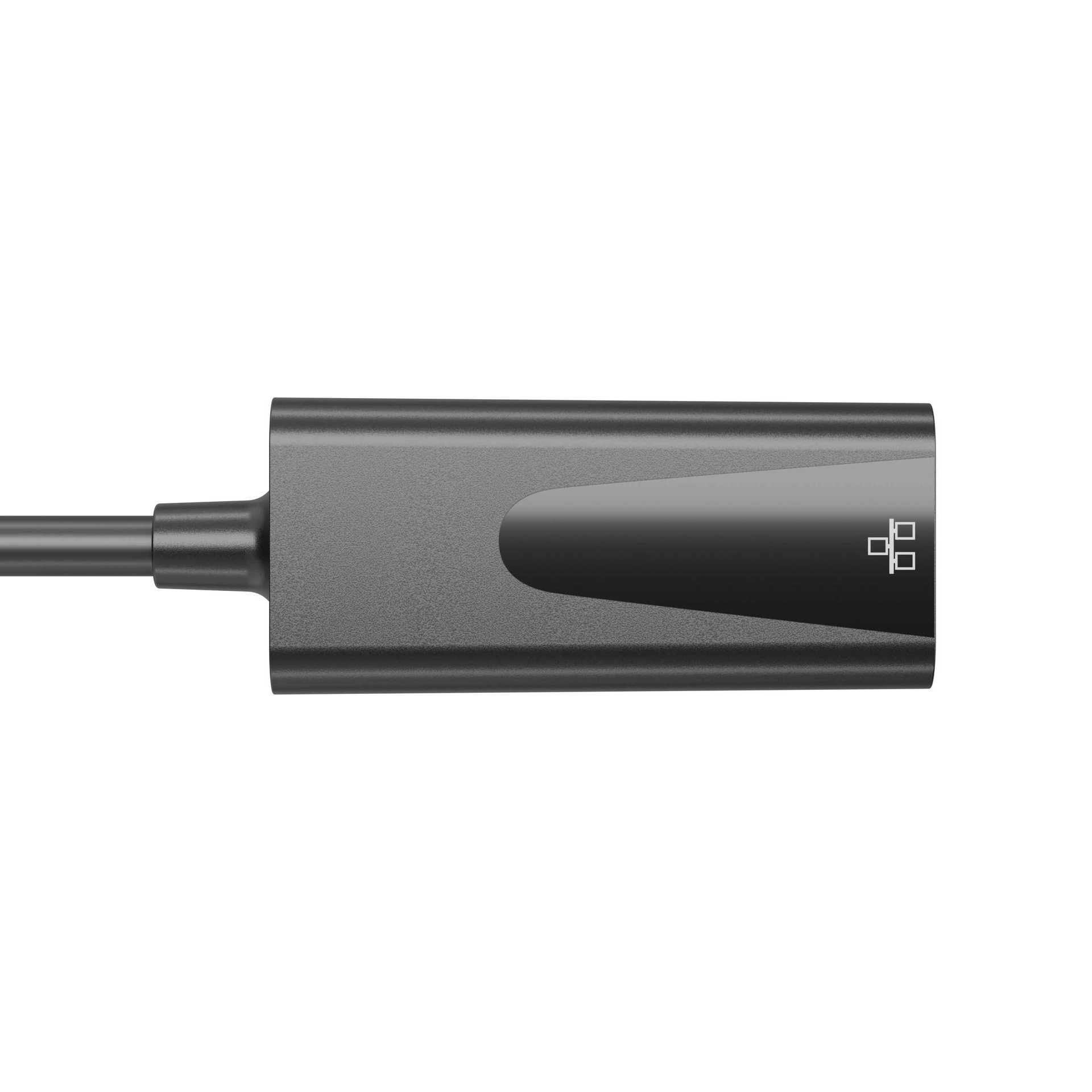 Picture of Type-C Gigabit Wired Network Card Splitter Driver-Free Adapter Card USB Flash Drive Supports Switch USB Hub