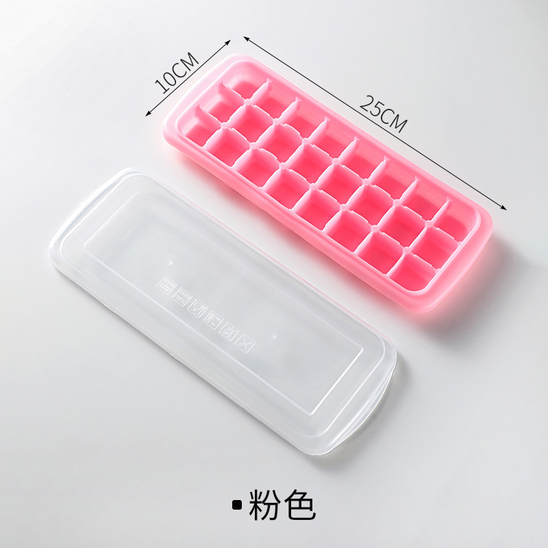 Picture of Ice cube mold commercial creative ice storage box with lid Ice Cube artifact large capacity ice making container Ice Cube mold