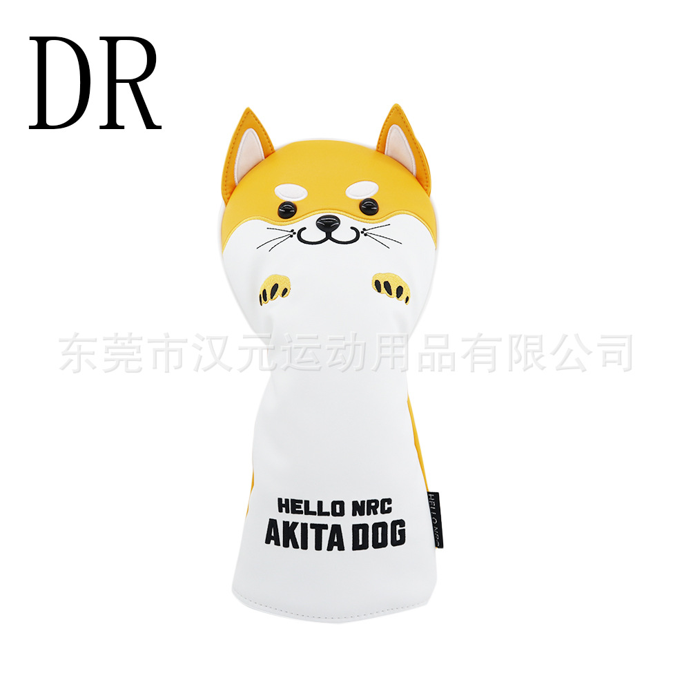 Picture of Factory wholesale Korea cross-border Golf Club cover protective cover iron cover wood dog outdoor sports accessories Black
