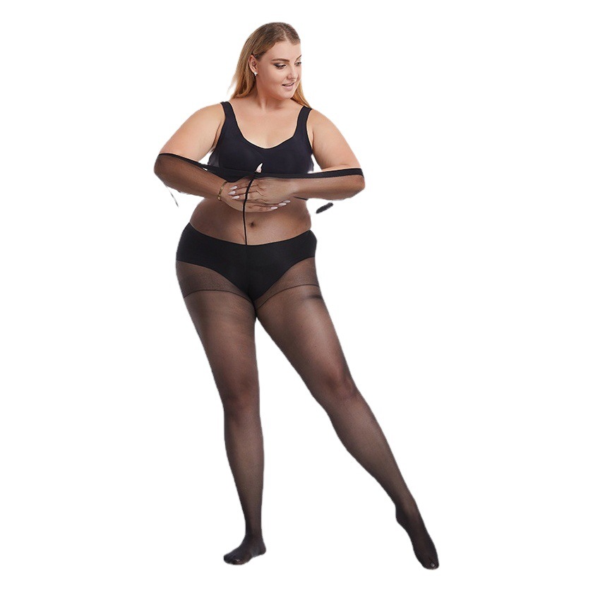 Cross-border exclusive for Bones 20D core pregnant women rich sister watermelon crotch sexy breathable stretch thin super large size stockings