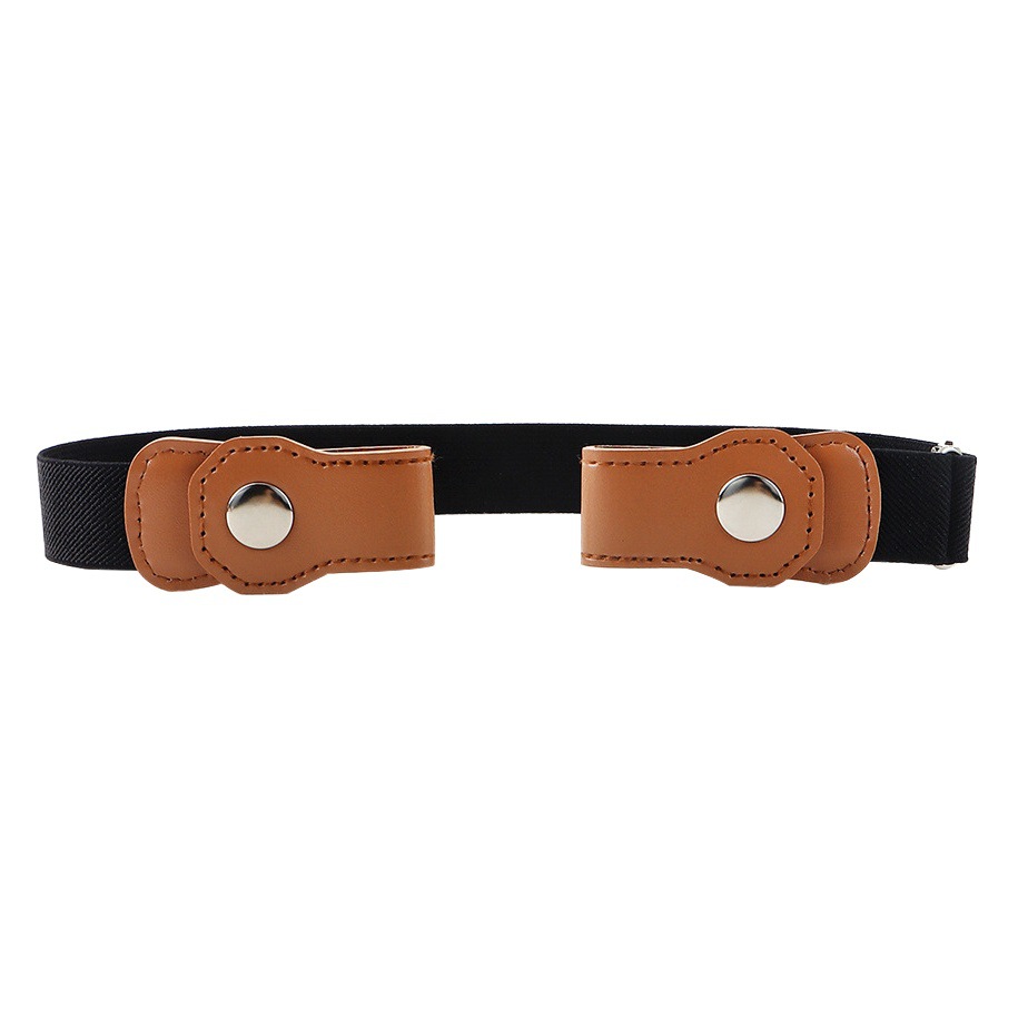 Children's Trouser Belt for Boys and Girls Seamless Lazy Student Trouser Waist Modified Small Artifact All-match Invisible Elastic Belt