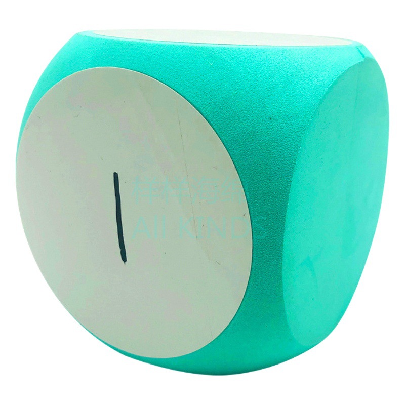 With rounded corners EVA water writing pen sieve washable graffiti foam square game entertainment EVA square toy