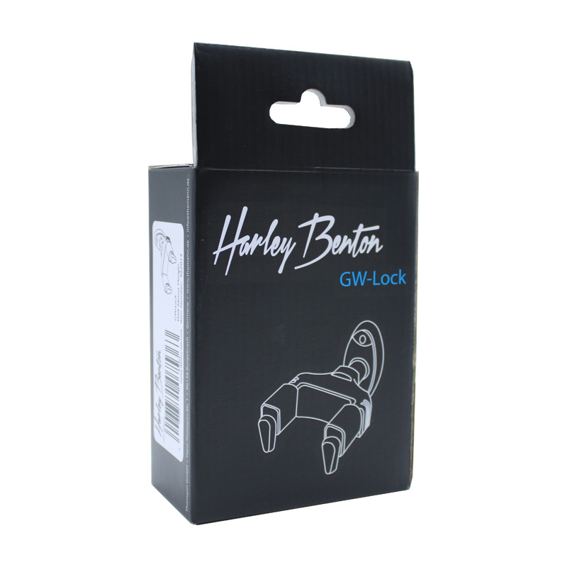 Picture of Digital product packaging box game handle packaging color box printed LOGO hanging ear folding white box customization